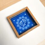 Laxmi charan paduka Rangoli Stencil